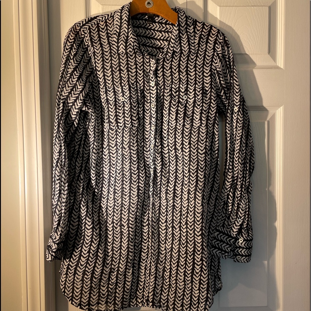 J. Crew Tunic blouse/coverup